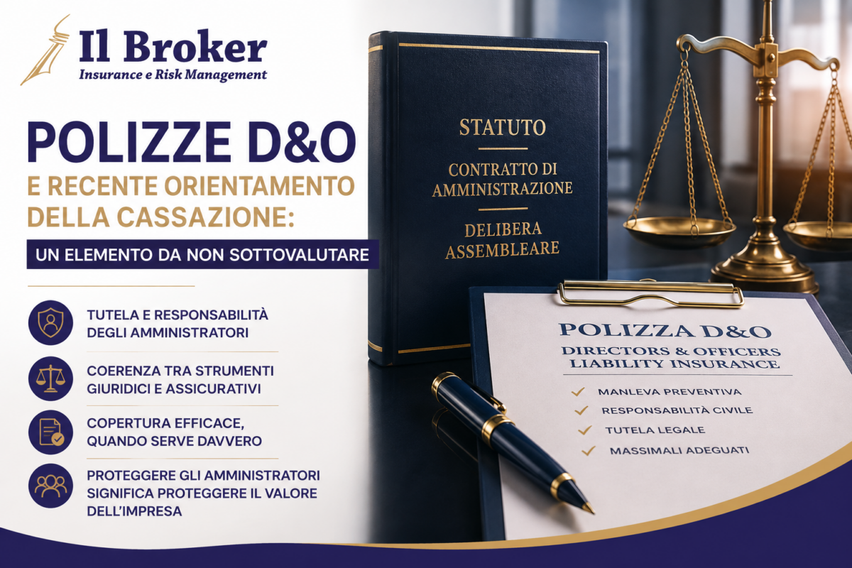 La Cassazione n. 18458/2026 interviene sulle polizze D&O e sulla manleva degli amministratori. Scopri perché statuto, contratto e copertura assicurativa devono essere coordinati.